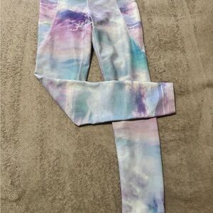 Old Navy Kids Leggings in Pastel Swirl